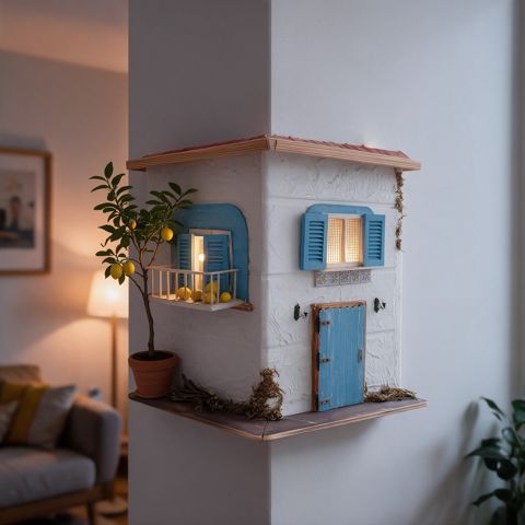 La casa bianca d'angolo · Costiera