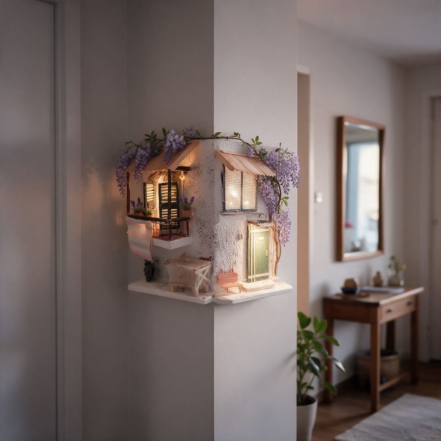 La casa d'angolo del glicine